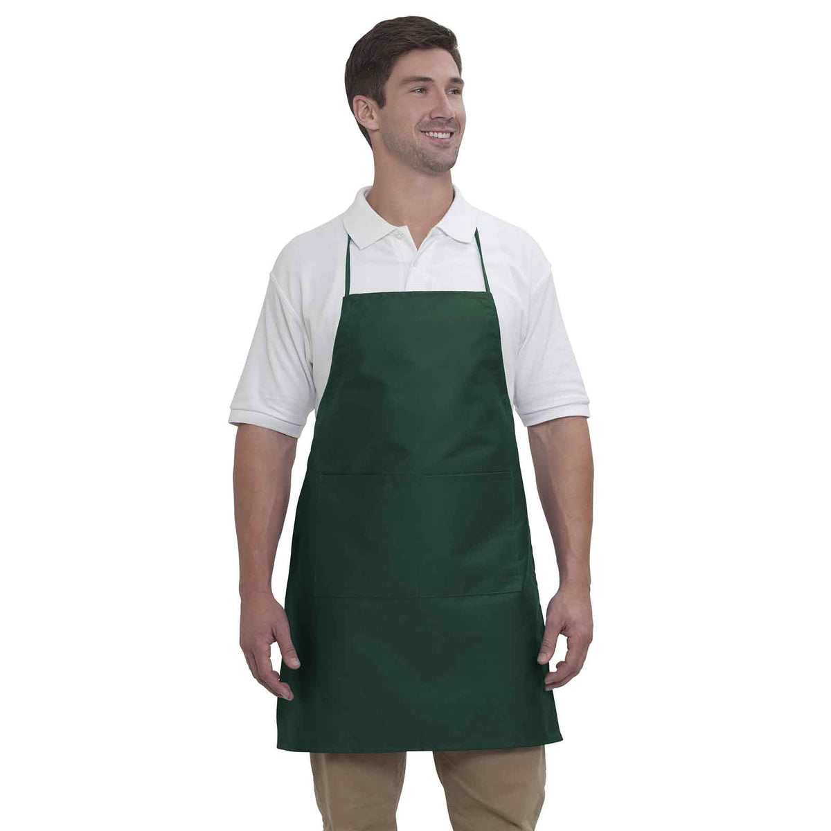 OTTO 2 Pocket Full Length Adjustable Bib Apron OTTO 803-401