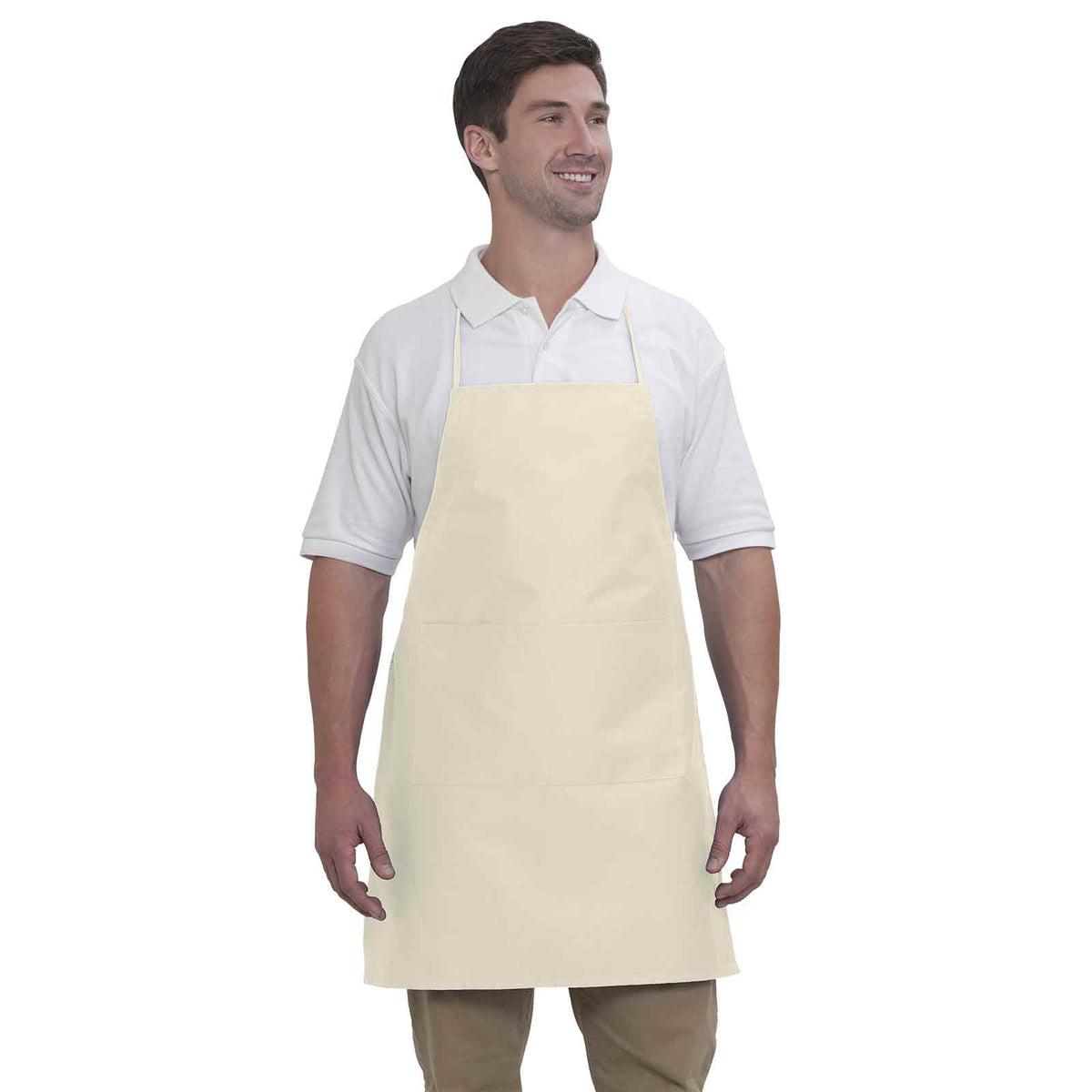 OTTO 2 Pocket Full Length Adjustable Bib Apron OTTO 803-401