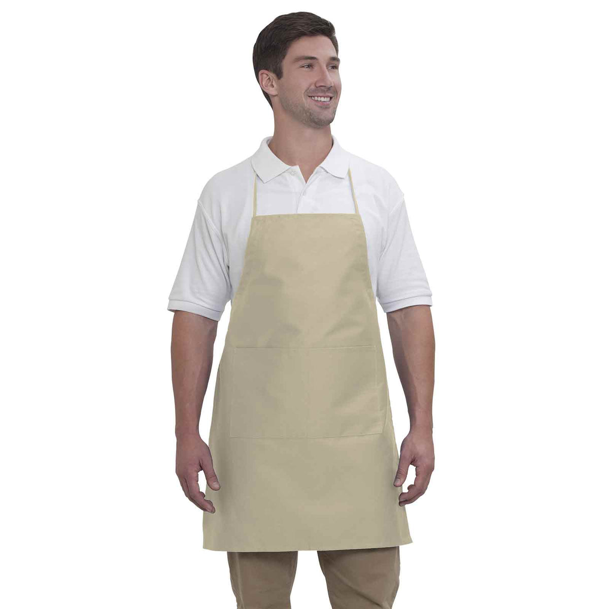 OTTO 2 Pocket Full Length Adjustable Bib Apron OTTO 803-401