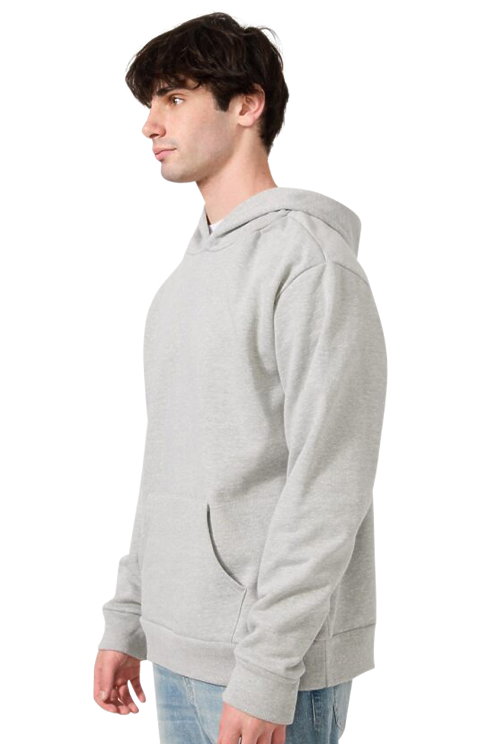Royal Apparel 81155 Unisex Magnum Heavyweight Fleece Hoody - Heather Grey