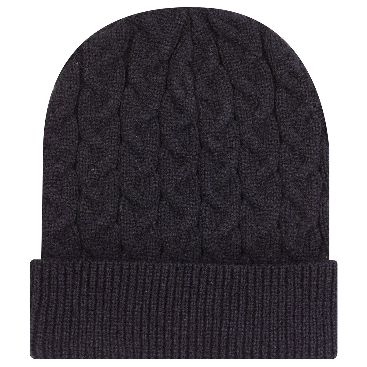 OTTO CAP® 12" Cable Knit Beanie w/ Rib Knit Cuff OTTO 82-1