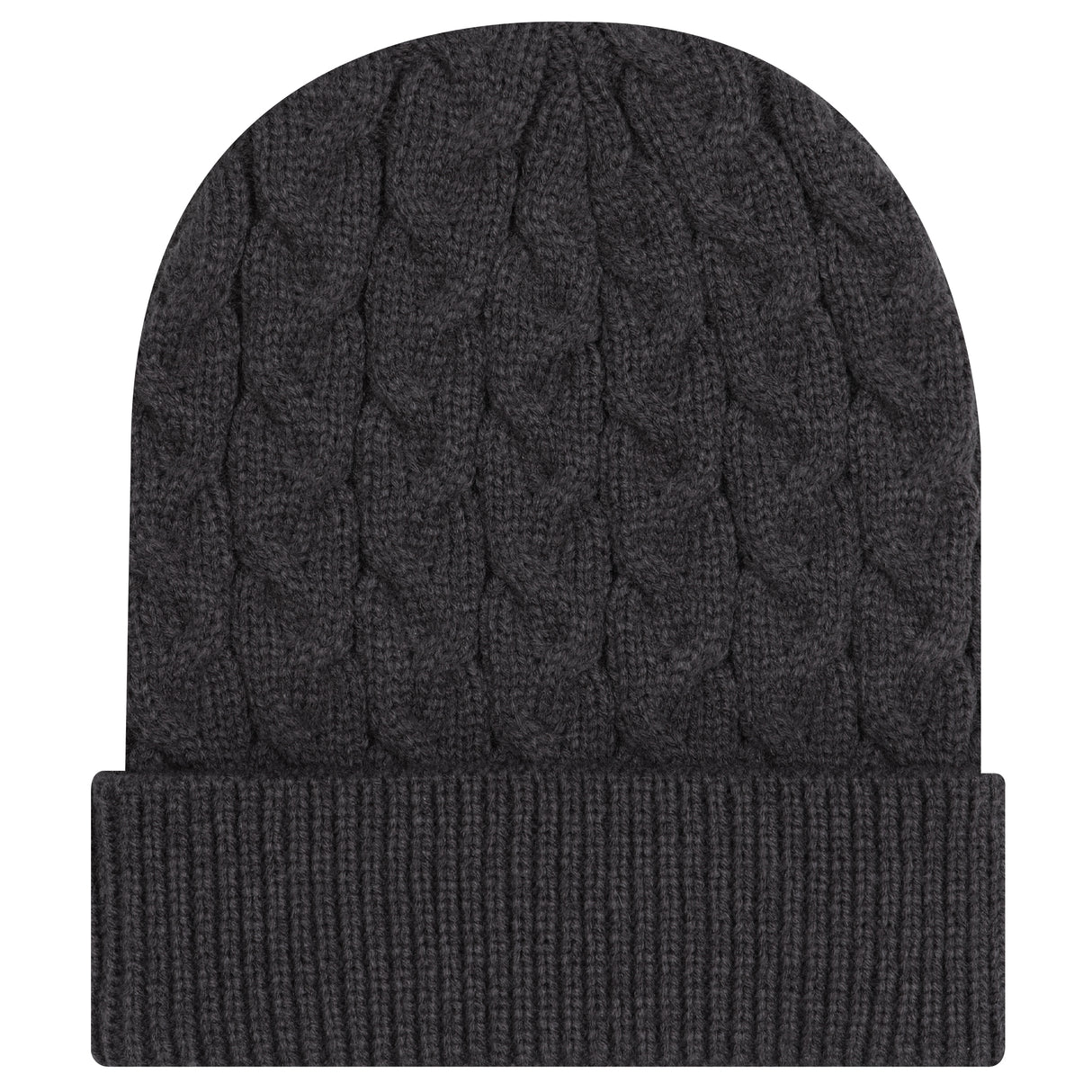OTTO CAP® 12" Cable Knit Beanie w/ Rib Knit Cuff OTTO 82-1