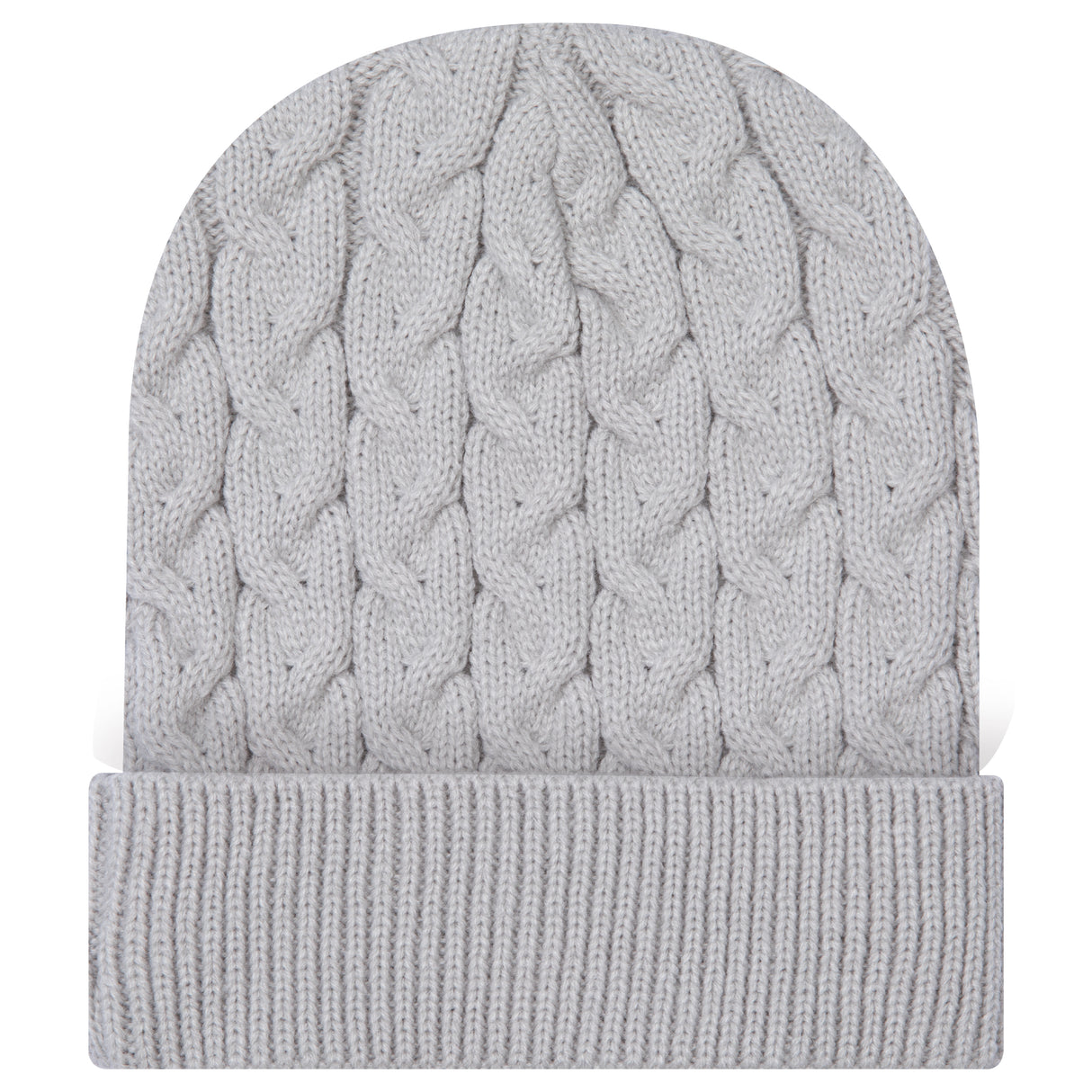 OTTO CAP® 12" Cable Knit Beanie w/ Rib Knit Cuff OTTO 82-1