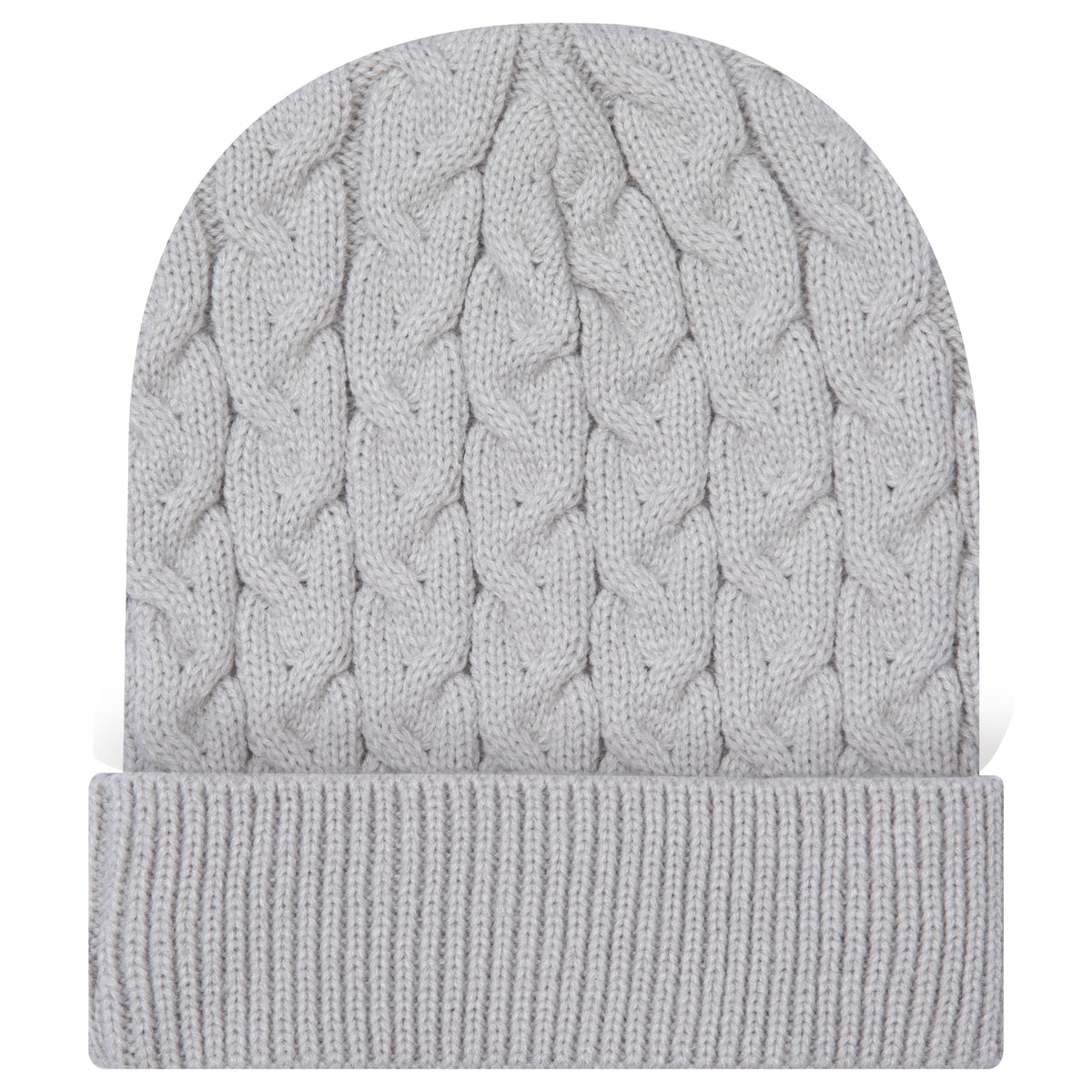 OTTO CAP® 12" Cable Knit Beanie w/ Rib Knit Cuff OTTO 82-1