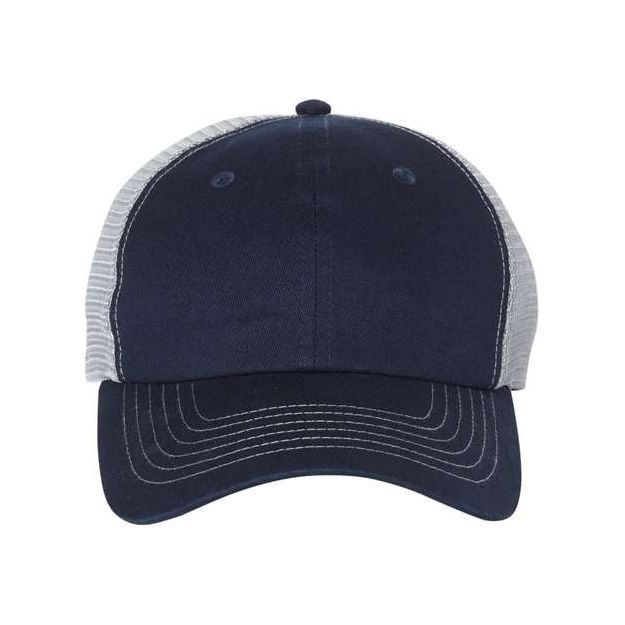 Valucap Contrast-Stitch Mesh-Back Cap - Valucap 3100 Valucap
