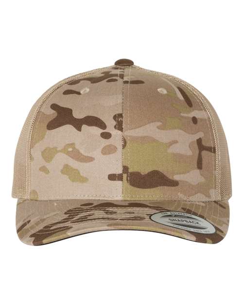 YP Classics 6606 Retro Trucker Cap | Wholesale Yupoong 6606 Retro Trucker Hat