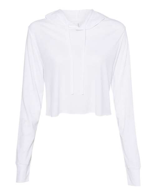 Bella + Canvas 8512 Women’s Triblend Crop Long Sleeve Hoodie