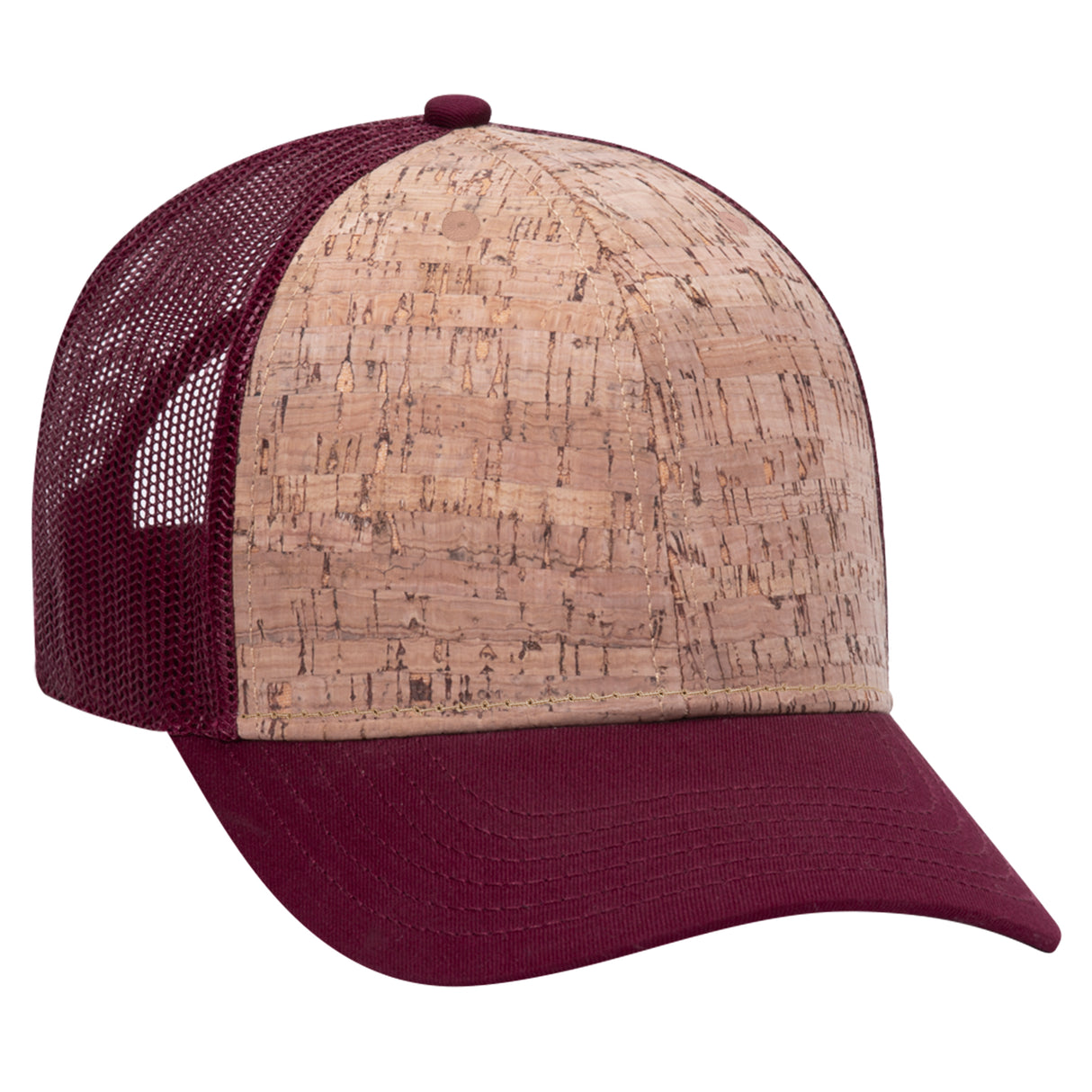 OTTO CAP® 6 Panel Low Profile Mesh Back Trucker Hat OTTO 83-1212