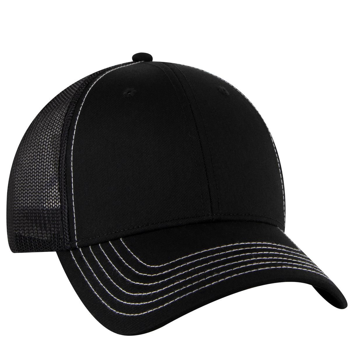 OTTO CAP® 6 Panel Low Profile Mesh Back Trucker Hat OTTO 83-1239