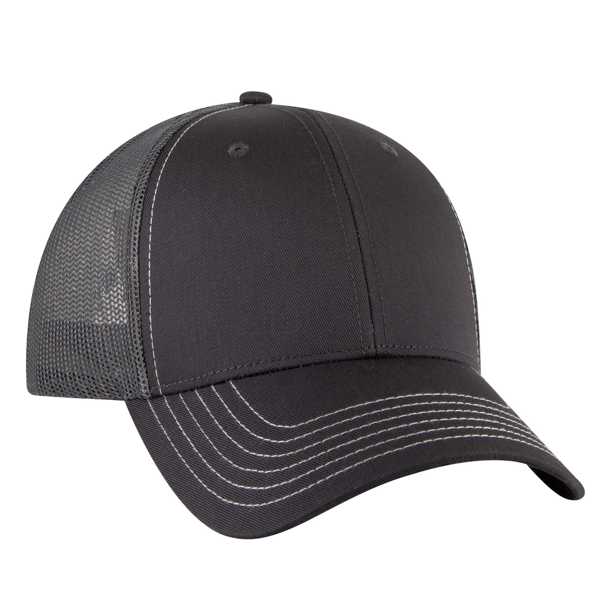 OTTO CAP® 6 Panel Low Profile Mesh Back Trucker Hat OTTO 83-1239
