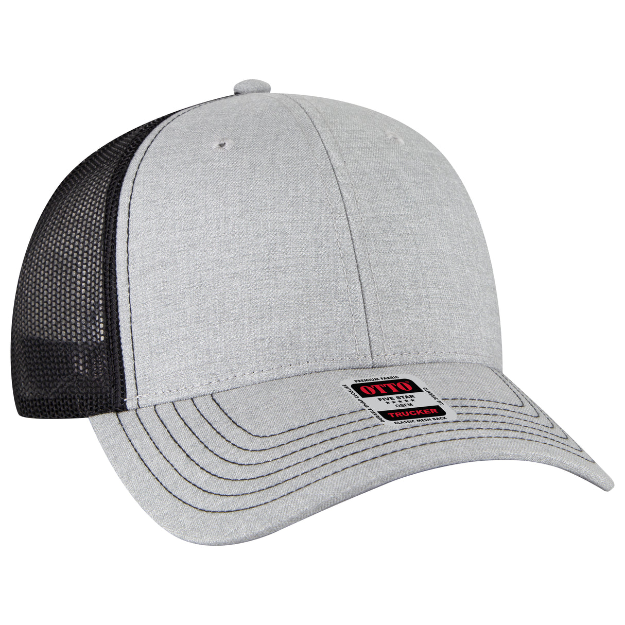 OTTO CAP® 6 Panel Low Profile Mesh Back Trucker Hat OTTO 83-1239