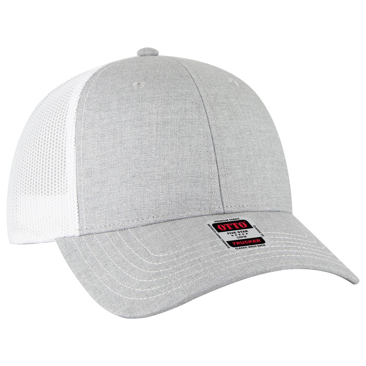 OTTO CAP® 6 Panel Low Profile Mesh Back Trucker Hat OTTO 83-1239