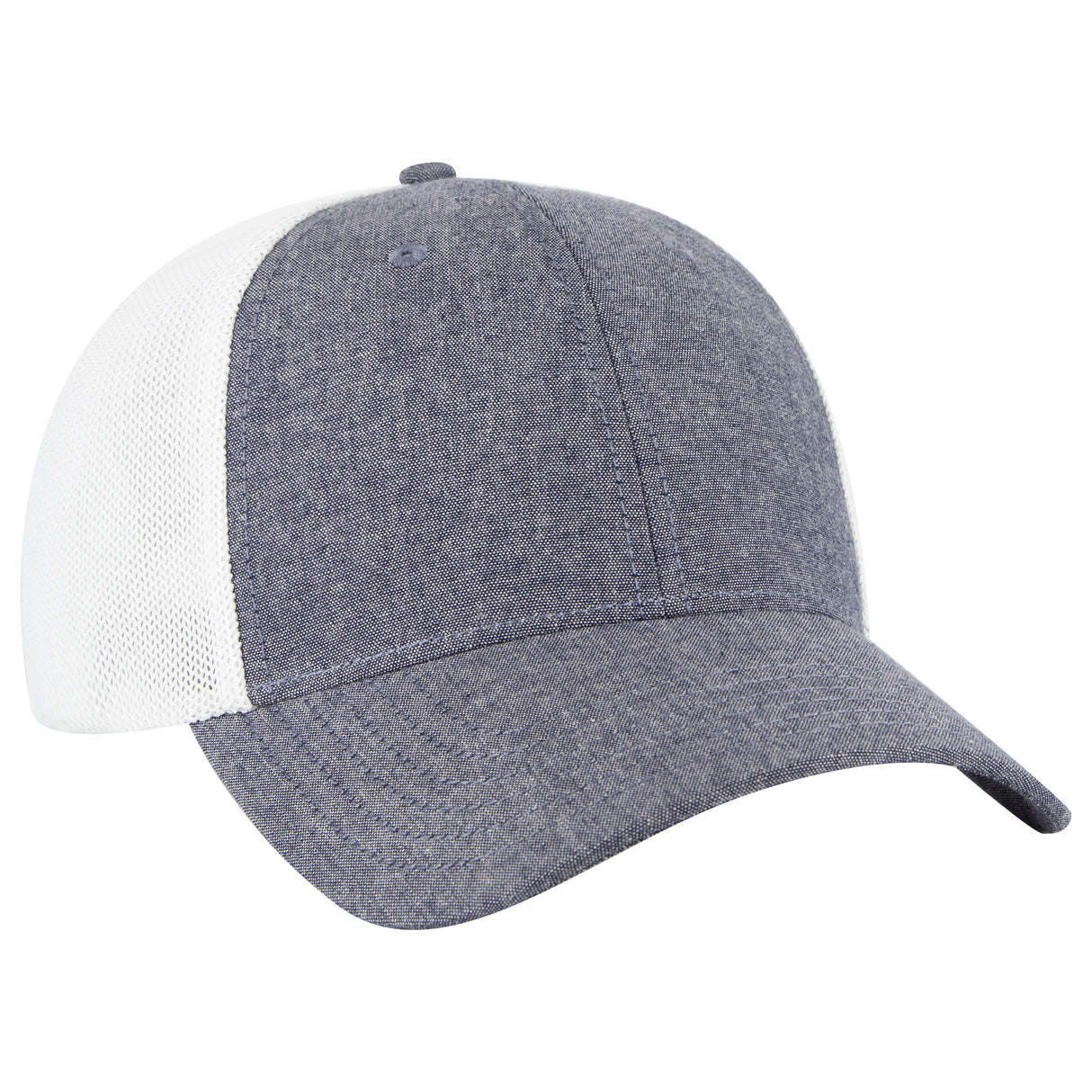OTTO CAP® OTTO COMFY FIT® 6 Panel Low Profile Mesh Back Trucker Hat OTTO 83-1299