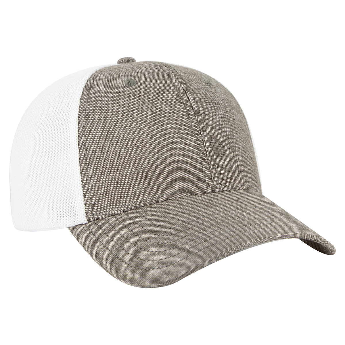 OTTO CAP® OTTO COMFY FIT® 6 Panel Low Profile Mesh Back Trucker Hat OTTO 83-1299