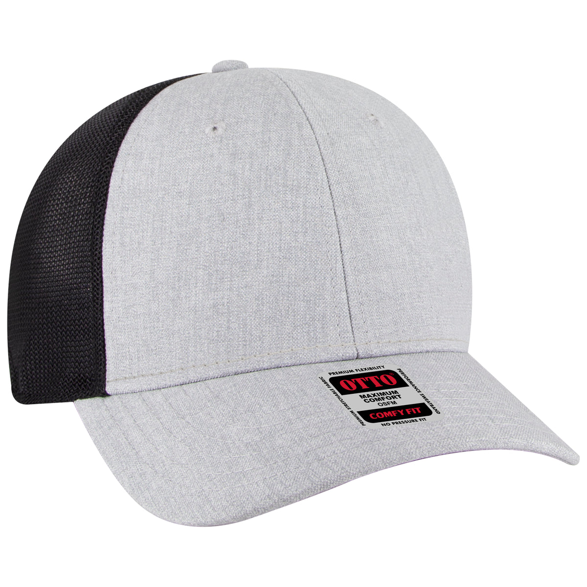 OTTO CAP® OTTO COMFY FIT® 6 Panel Low Profile Mesh Back Trucker Hat OTTO 83-1299