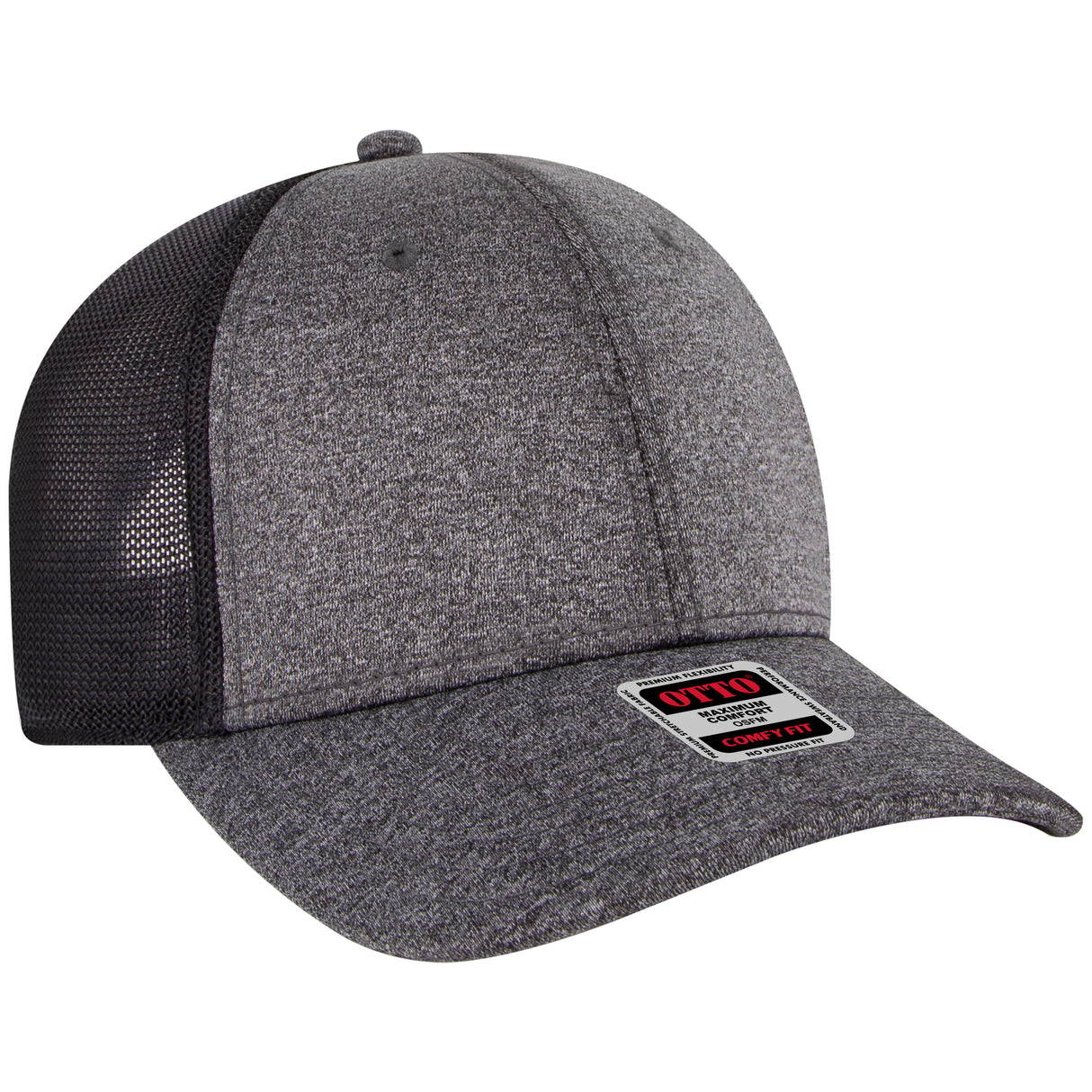 OTTO CAP® OTTO COMFY FIT® 6 Panel Low Profile Mesh Back Trucker Hat OTTO 83-1299