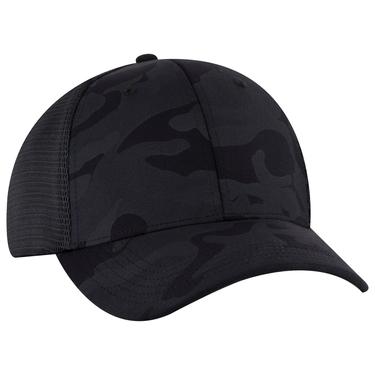OTTO CAPĀ® OTTO COMFY FITĀ® 6 Panel Low Profile Mesh Back Trucker Hat OTTO 83-2