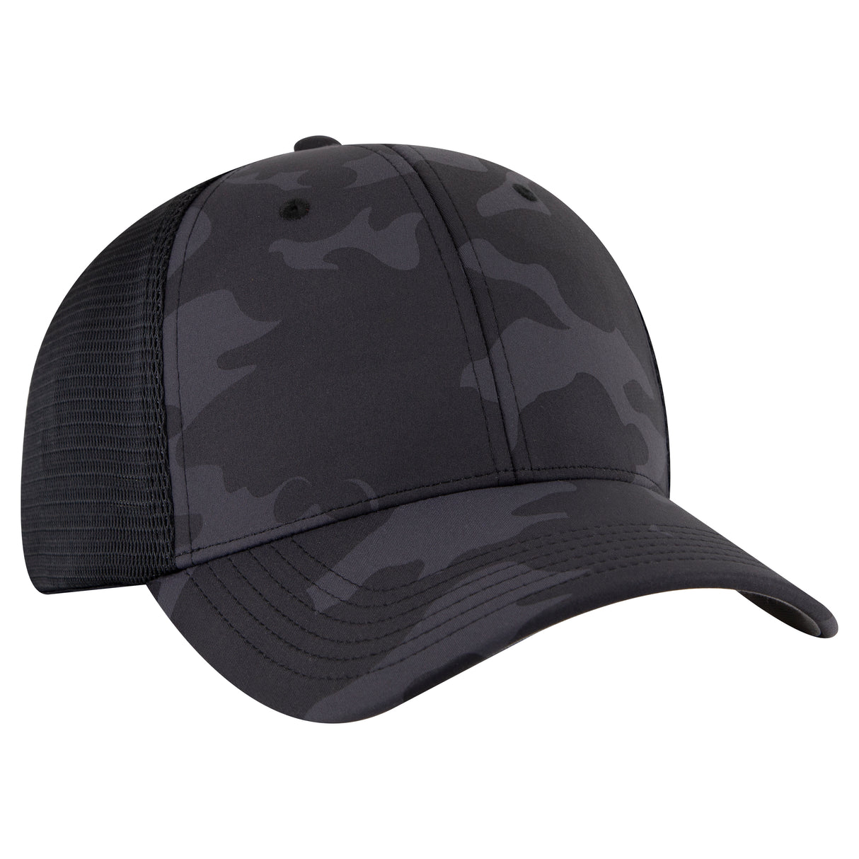 OTTO CAP® OTTO COMFY FIT® 6 Panel Low Profile Mesh Back Trucker Hat OTTO 83-2