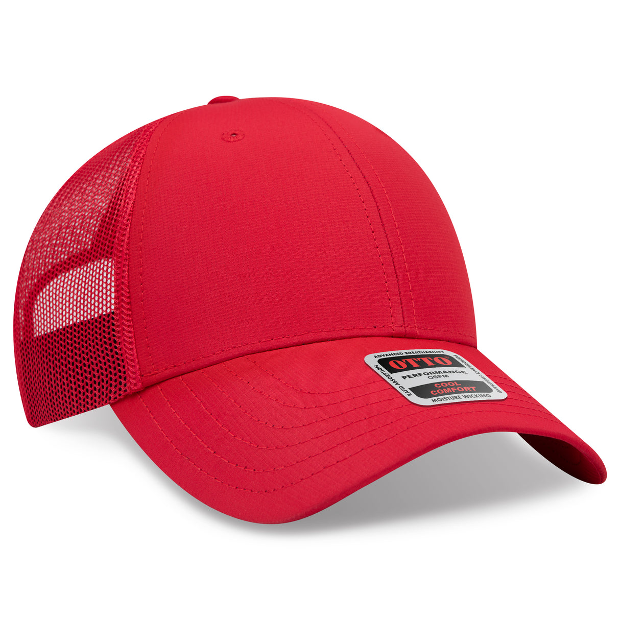OTTO CAP® 6 Panel Low Profile Mesh Back Trucker Hat OTTO 83-3