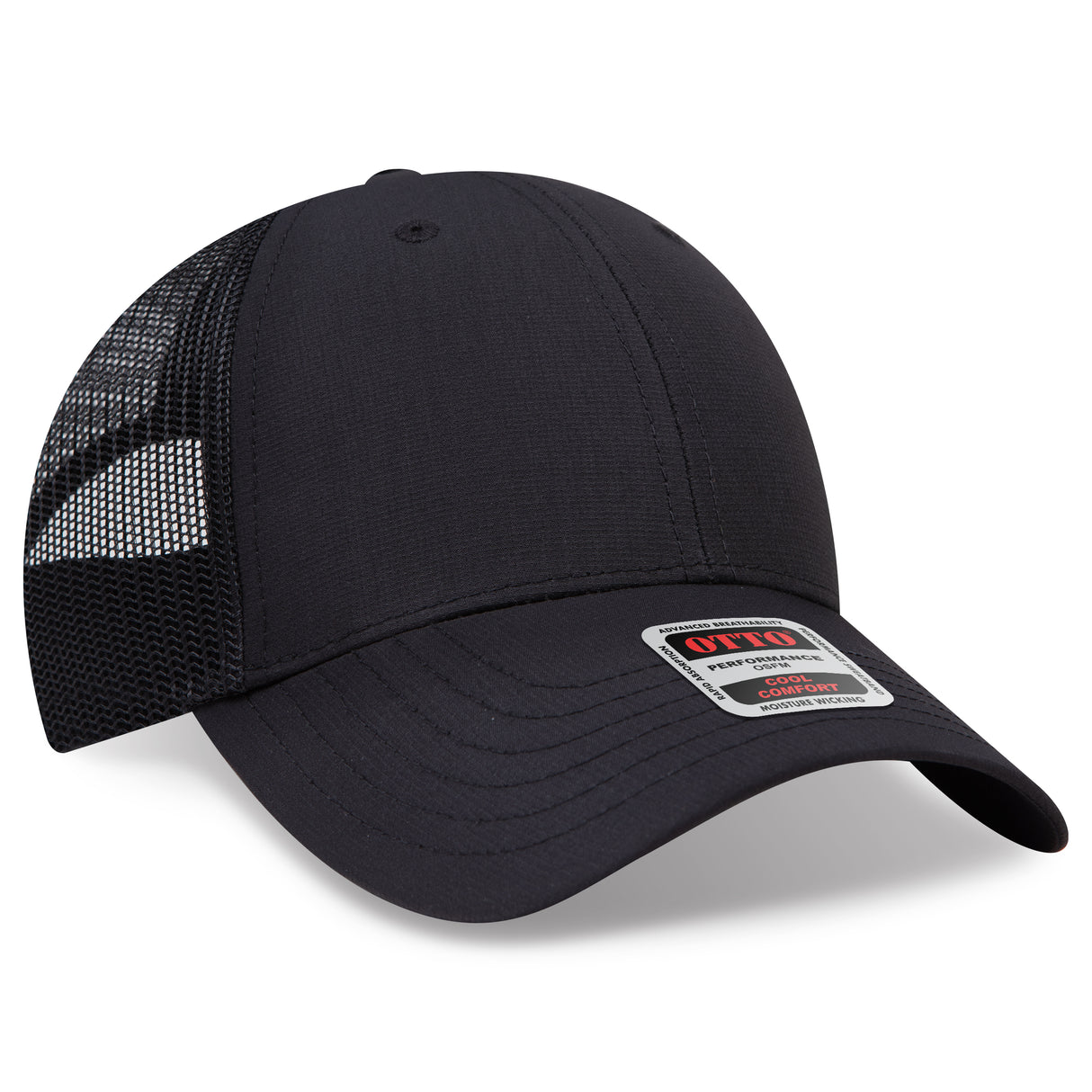 OTTO CAP® 6 Panel Low Profile Mesh Back Trucker Hat OTTO 83-3