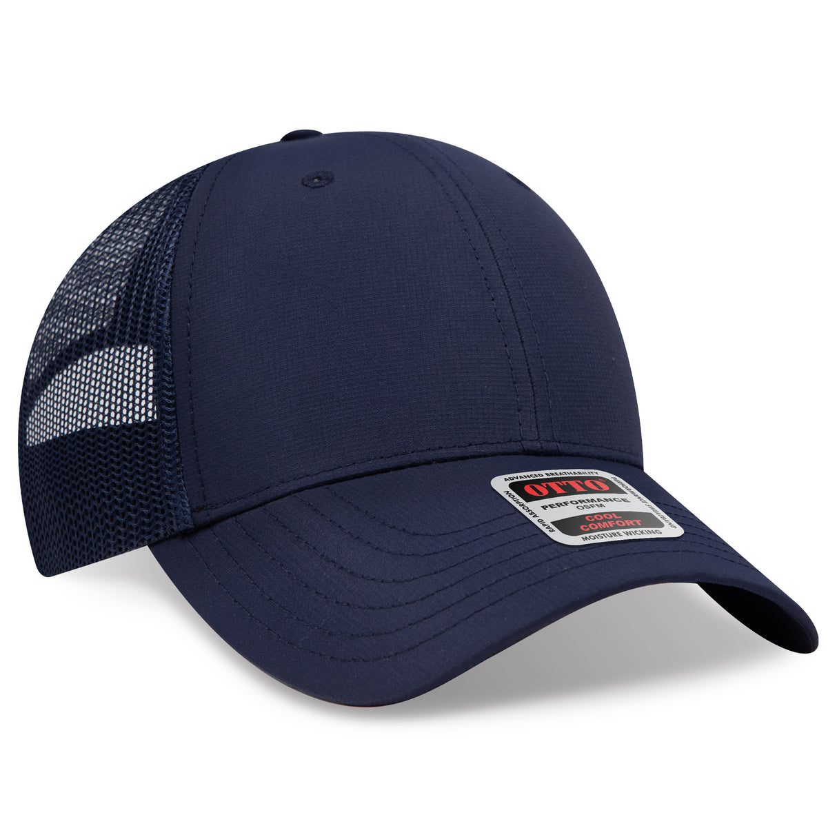 OTTO CAP® 6 Panel Low Profile Mesh Back Trucker Hat OTTO 83-3