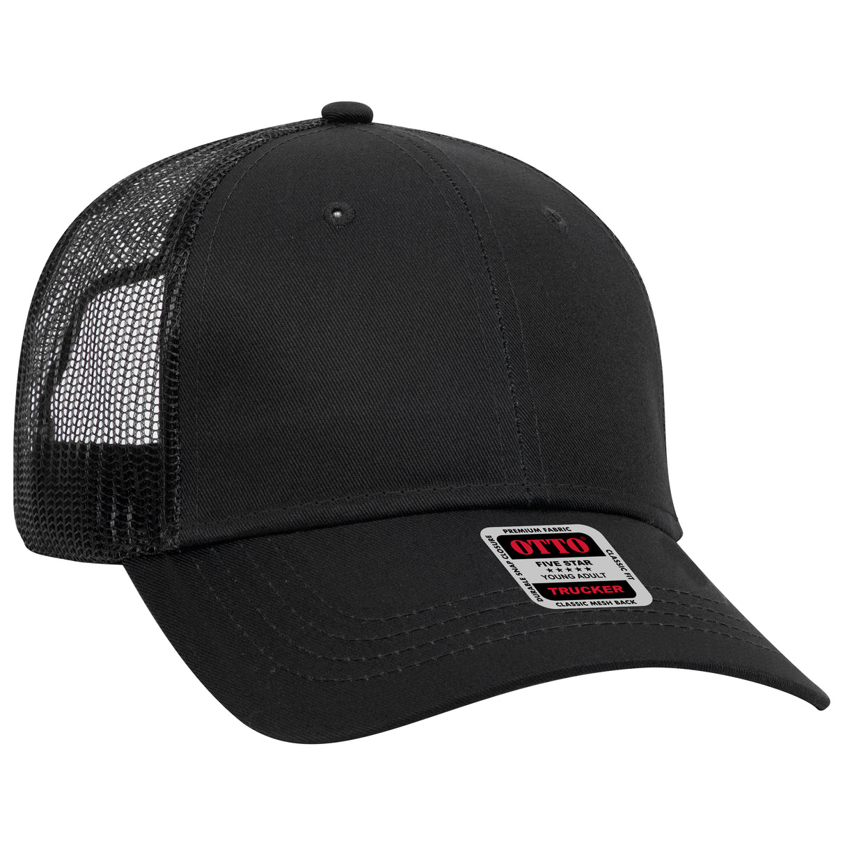 OTTO CAP® 6 Panel Low Profile Mesh Back Trucker Hat OTTO 83-473