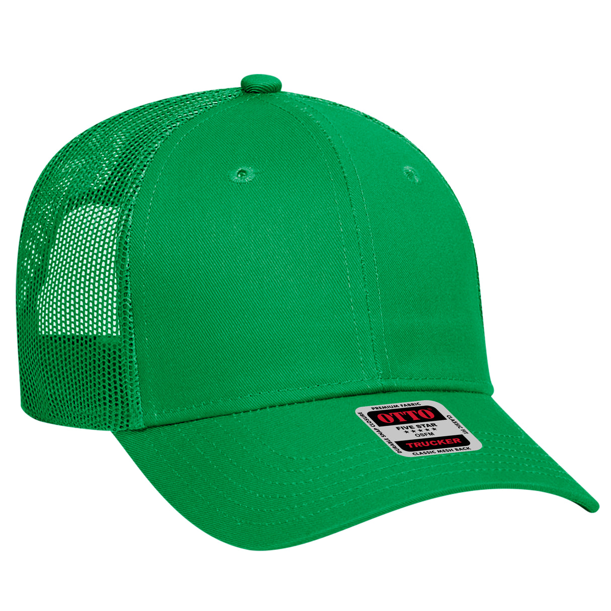 OTTO CAP® 6 Panel Low Profile Mesh Back Trucker Hat OTTO 83-473