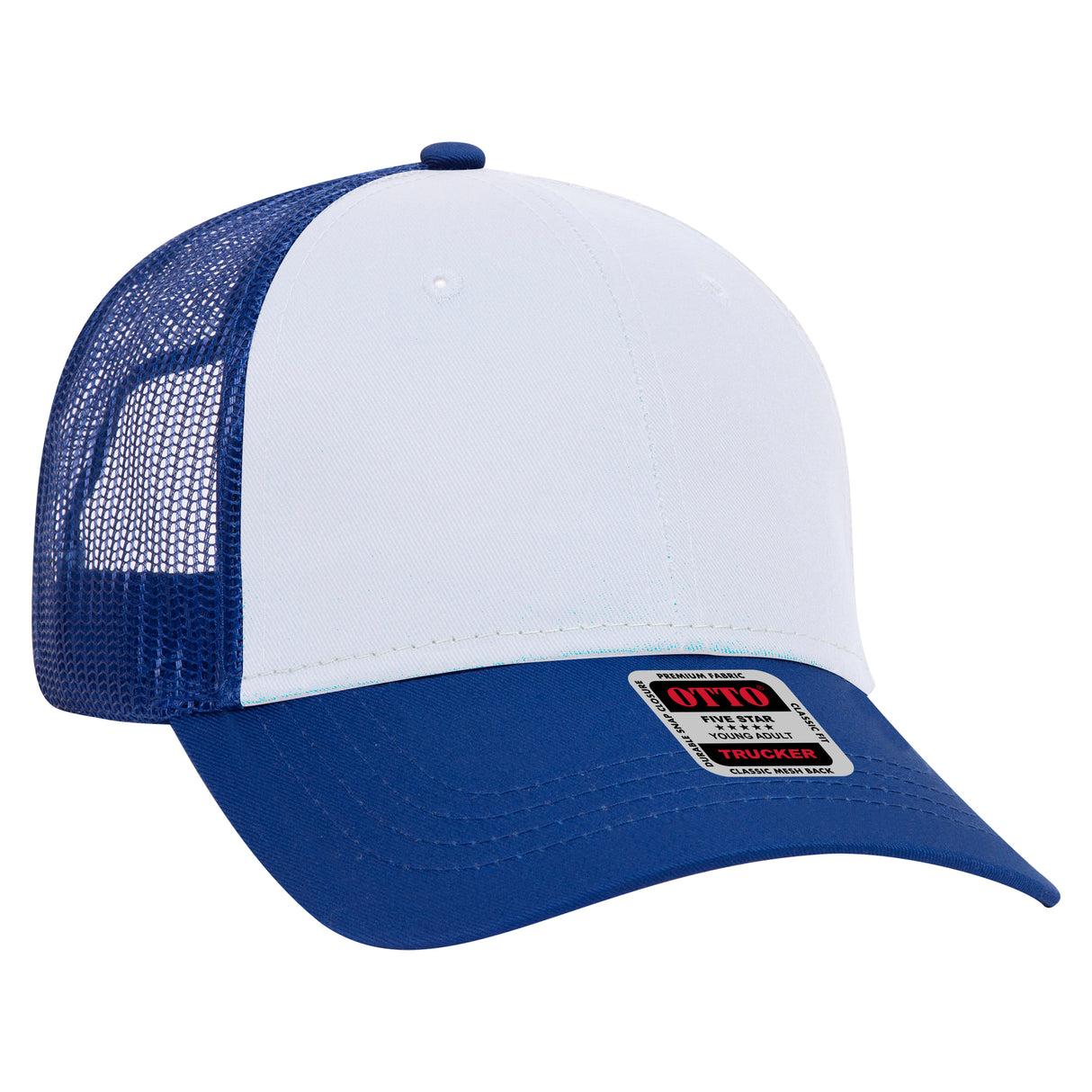 OTTO CAP® 6 Panel Low Profile Mesh Back Trucker Hat OTTO 83-473