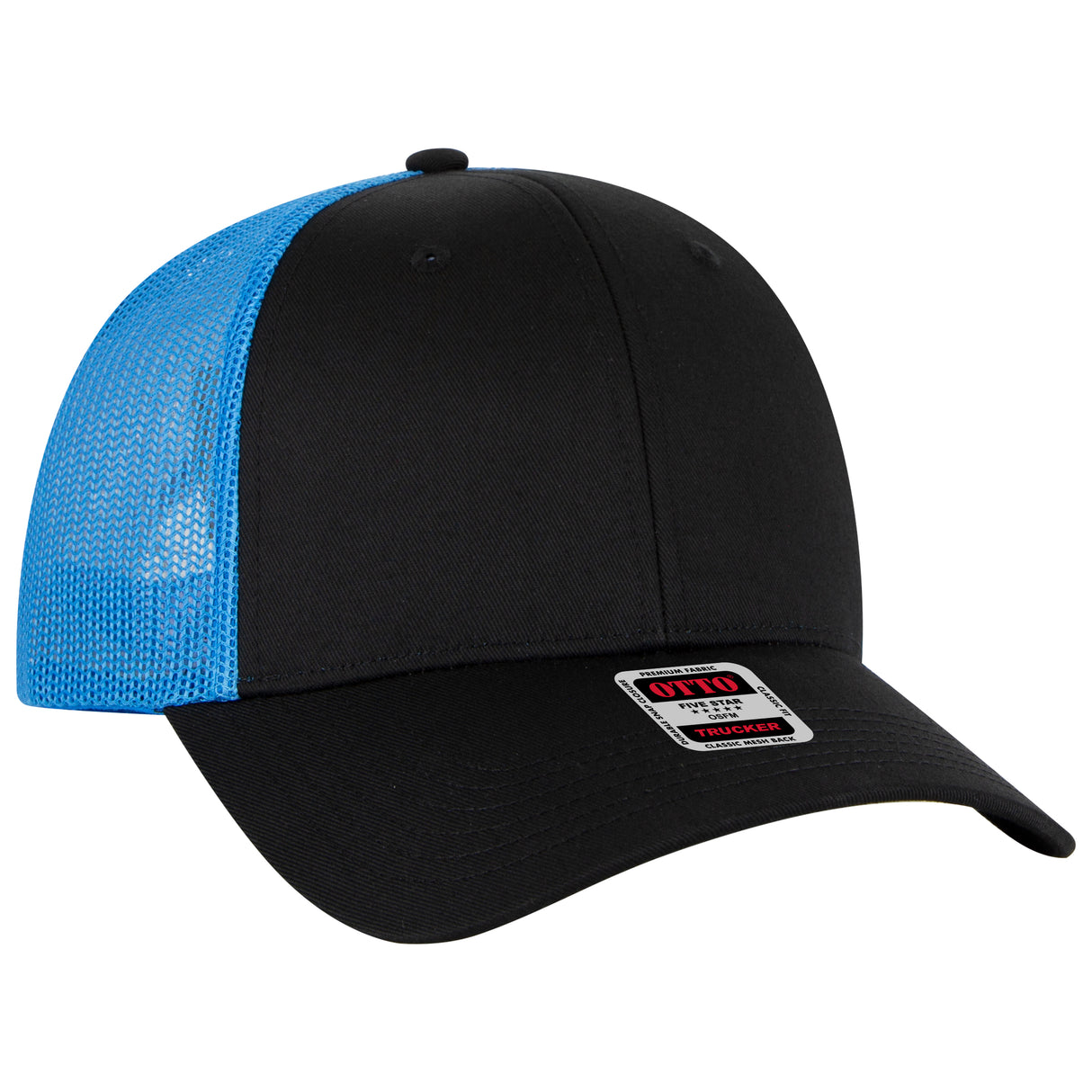OTTO CAP® 6 Panel Low Profile Mesh Back Trucker Hat OTTO 83-473
