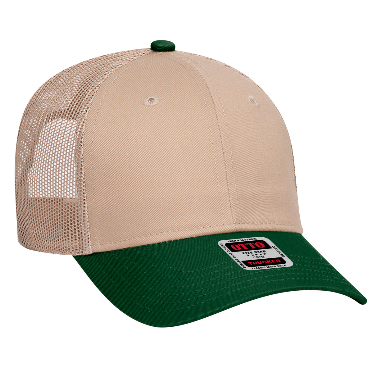 OTTO CAP® 6 Panel Low Profile Mesh Back Trucker Hat OTTO 83-473