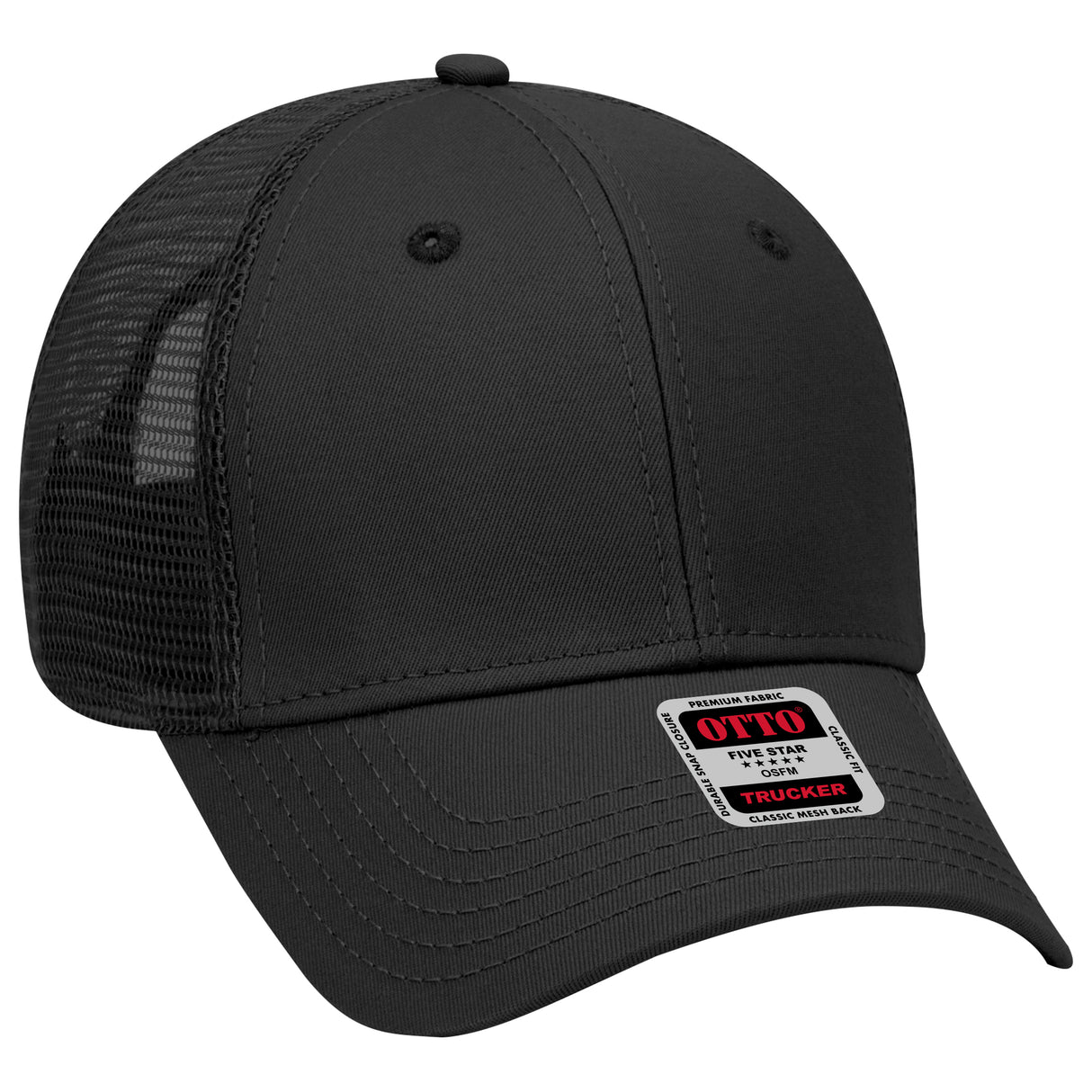 OTTO CAP® 6 Panel Low Profile Mesh Back Trucker Hat OTTO 83-942