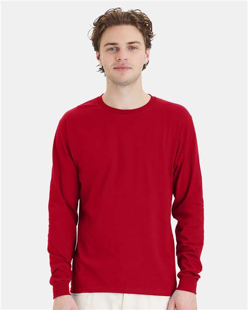 Hanes Essential-T Long Sleeve T-Shirt - Hanes 5286