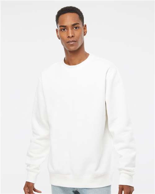 Independent Trading Co. PRM3500 Unisex Midweight Pigment-Dyed Crewneck Sweatshirt | Wholesale Pigment-Dyed Crewneck