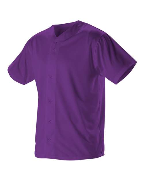Alleson Athletic Men's Full Button Lightweight Baseball Jersey - Alleson Athletic 52MBFJ