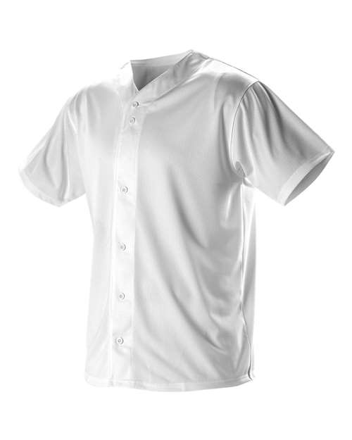 Alleson Athletic Men's Full Button Lightweight Baseball Jersey - Alleson Athletic 52MBFJ