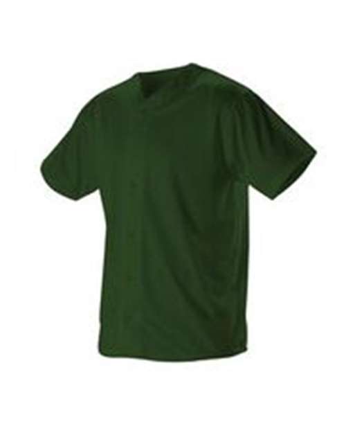 Alleson Athletic Youth Full Button Lightweight Baseball Jersey - Alleson Athletic 52MBFJY