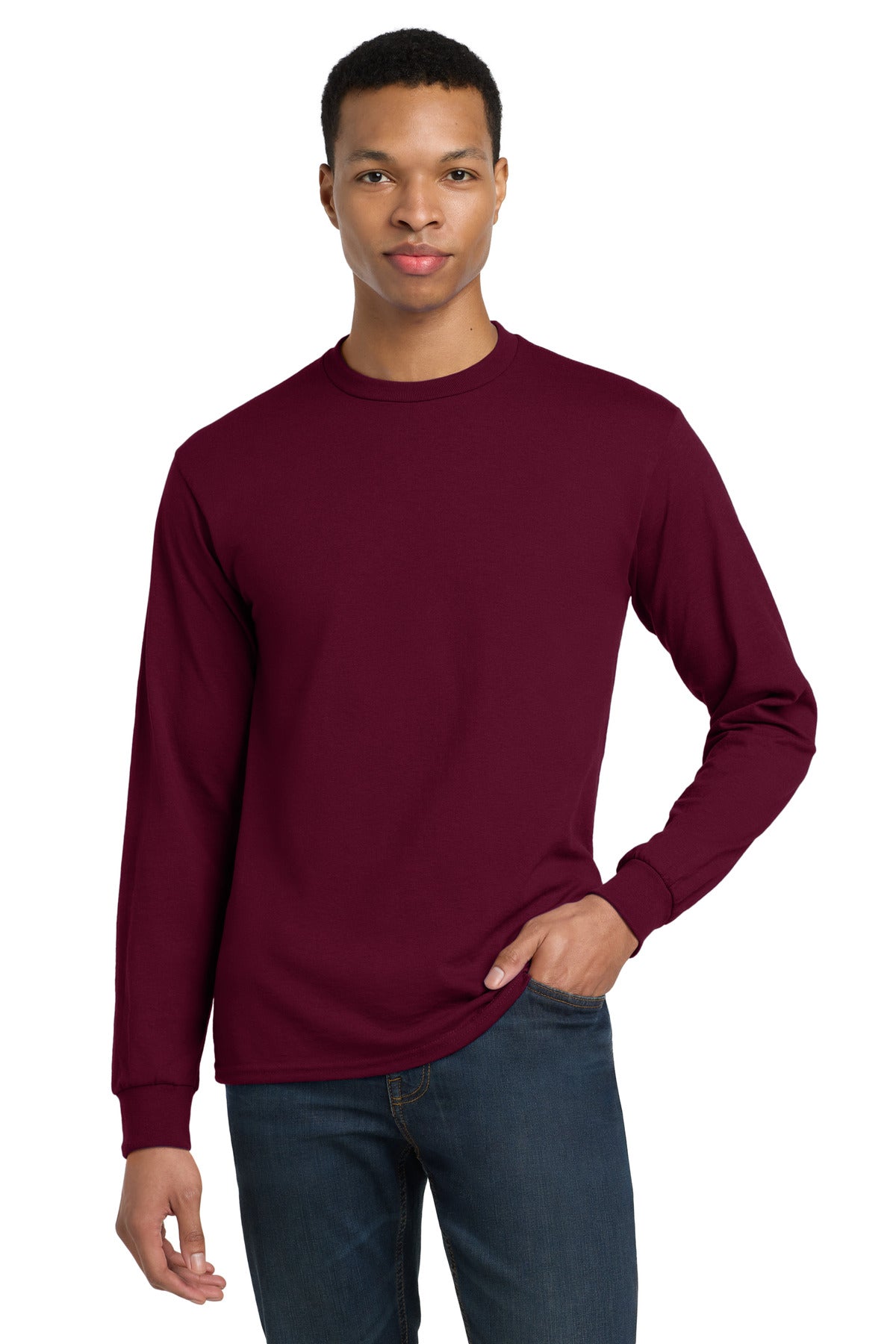 Gildan ® - DryBlend ® 50 Cotton/50 Poly Long Sleeve T-Shirt. 8400 - Gildan 8400