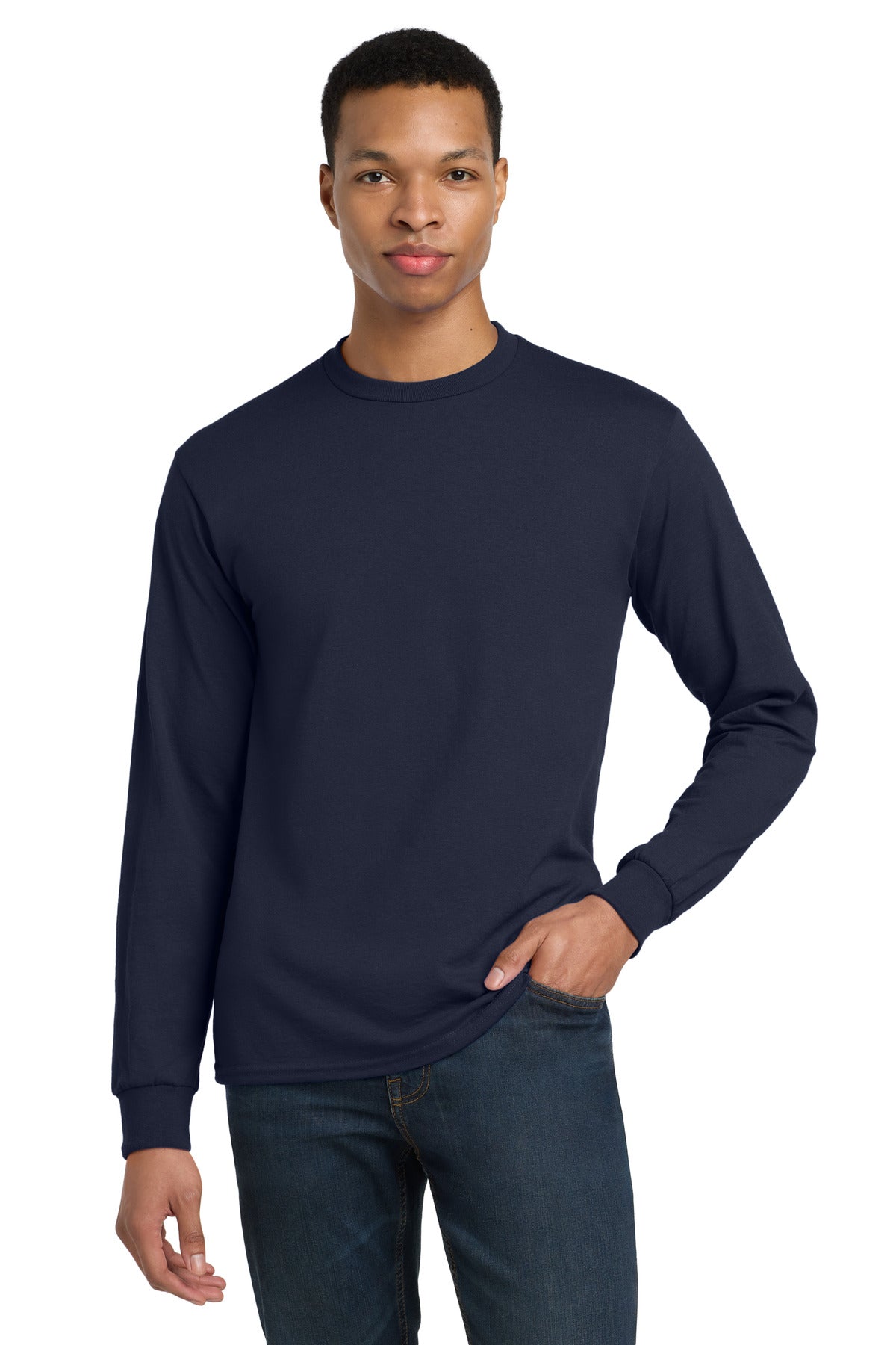 Gildan ® - DryBlend ® 50 Cotton/50 Poly Long Sleeve T-Shirt. 8400 - Gildan 8400