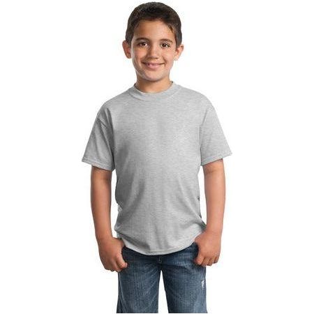 Youth 50/50 Cotton/Poly T-Shirt Joe's USA Ash Youth X-Small