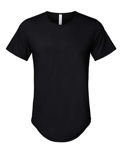 BELLA + CANVAS Men's Jersey Curved Hem Tee - BELLA + CANVAS 3003