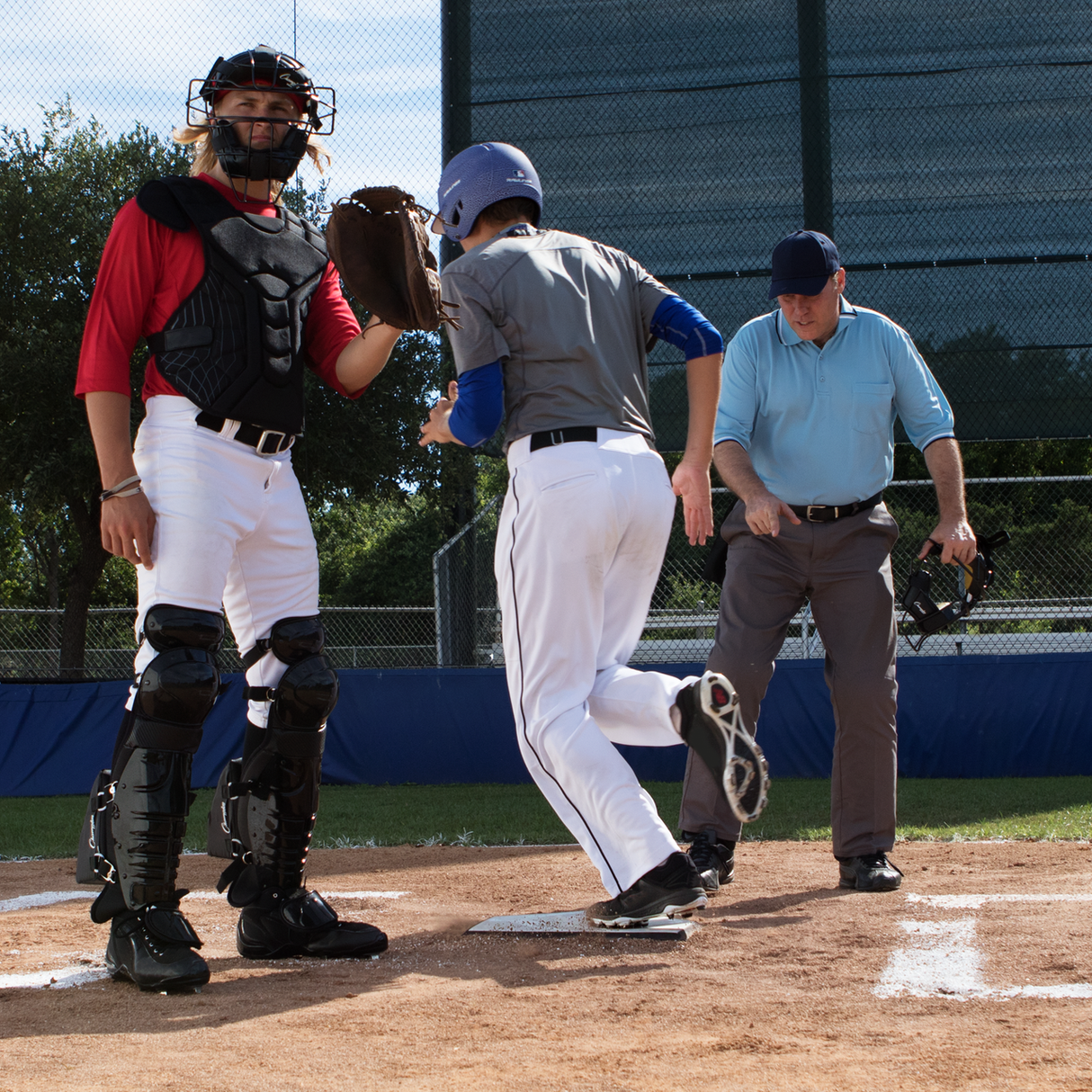 Champion Sports SAVE-A-LEG HOME PLATE