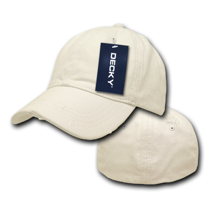 Decky 6 Panel Low Profile Relaxed Vintage Polo Fitted | Decky 860