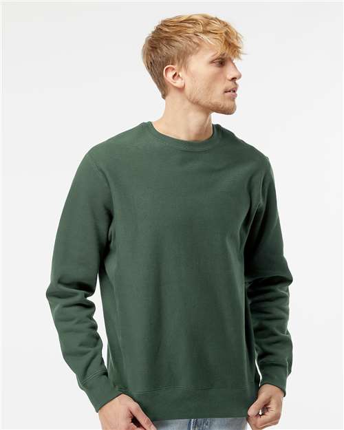 Independent Trading Co. Unisex Legend Premium Heavyweight Cross-Grain Crewneck Sweatshirt - Independent Trading Co. IND5000C