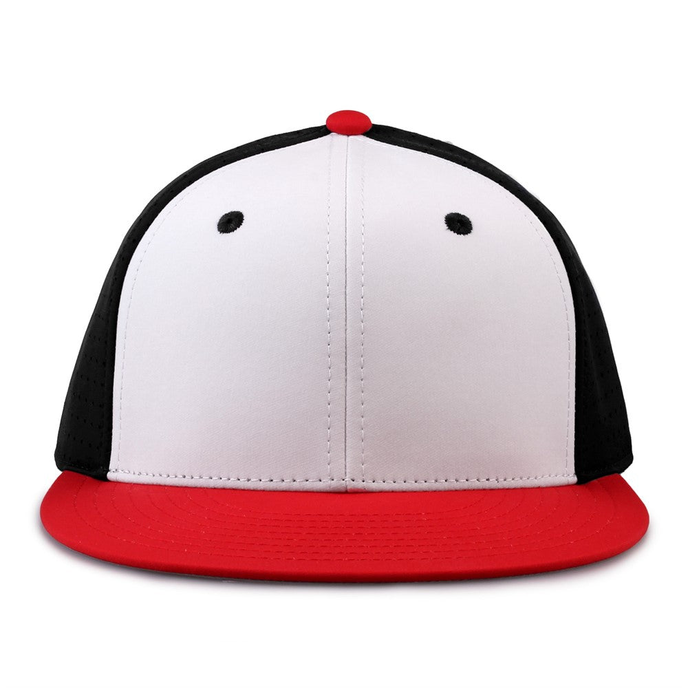 The Game GB906 Perforated GameChanger Snapback Baseball Hat | Wholesale Baseball Snapback Caps