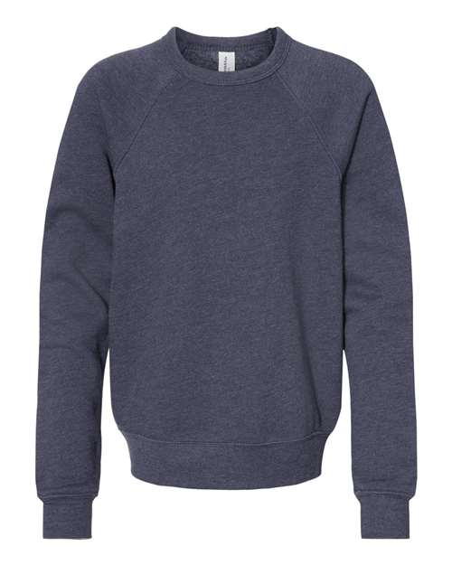 BELLA + CANVAS Youth Sponge Fleece Crewneck Sweatshirt - BELLA + CANVAS 3901Y