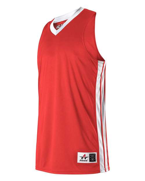 Alleson Athletic Youth Single Ply Basketball Jersey - Alleson Athletic 538JY