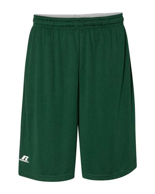 Russell Athletic Men's Dri-Power® Essential 10" Shorts with Pockets - Russell Athletic TS7X2M