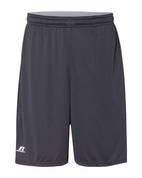 Russell Athletic Men's Dri-Power® Essential 10" Shorts with Pockets - Russell Athletic TS7X2M