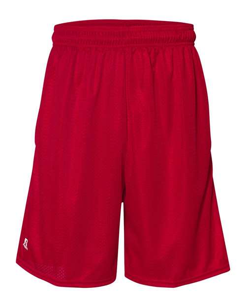 Russell Athletic Men's 9" Dri-Power® Tricot Mesh Shorts with Pockets - Russell Athletic 651AFM