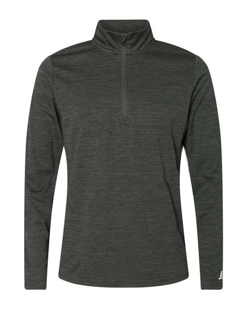 Russell Athletic Men's Striated Quarter-Zip Pullover - Russell Athletic QZ7EAM
